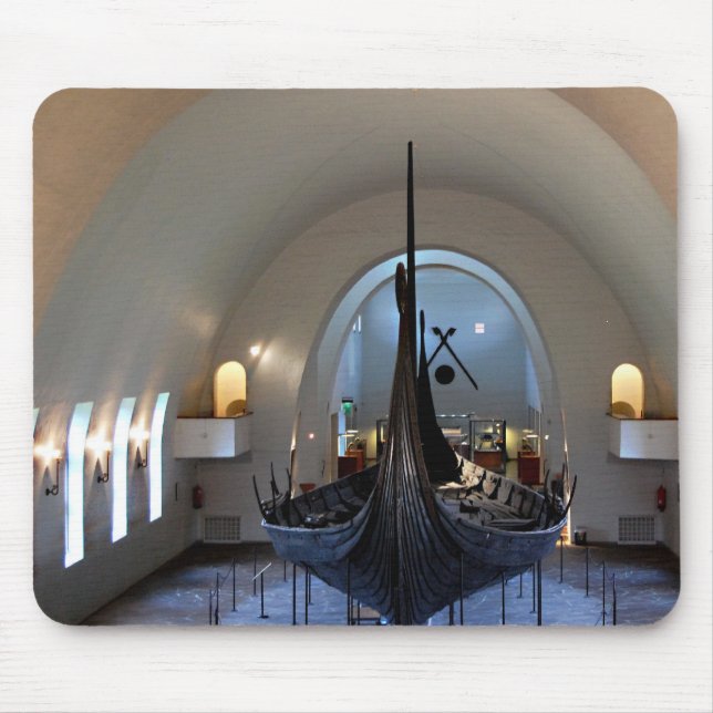 mousepad do navio de viquingue (Frente)