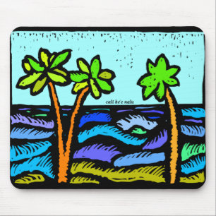 Mousepad do oceano de Cali