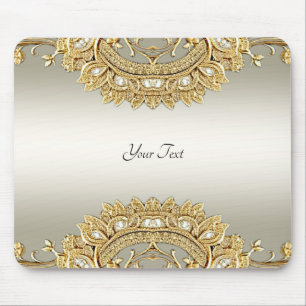 Mousepad do Ornamentado Dourado