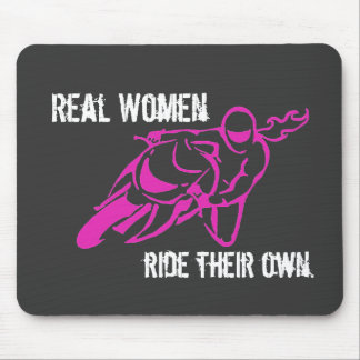Mousepad do passeio das mulheres reais