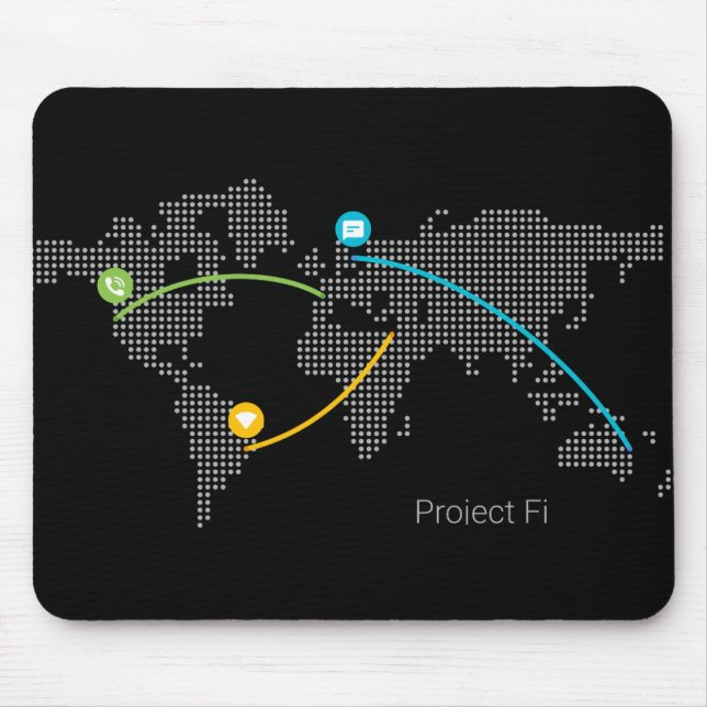 Mousepad do Project Fi (Frente)
