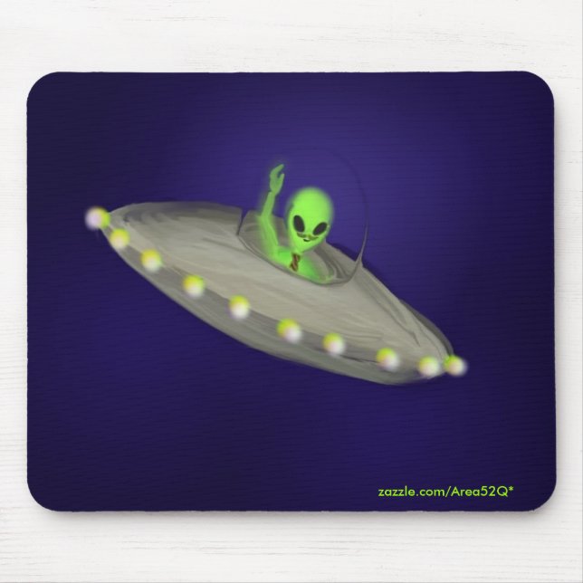 Mousepad do Sr. Alienígena (Frente)
