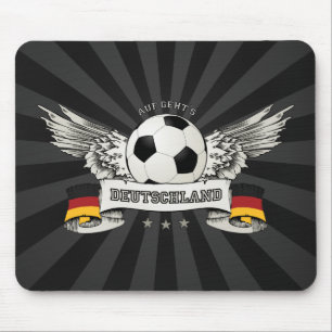 Mousepad do suporte da equipa nacional do futebol