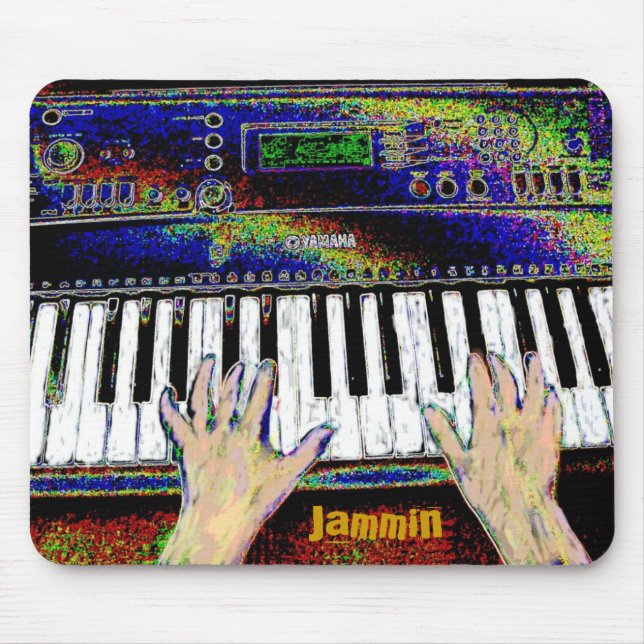 Mousepad do teclado do Jammin (Frente)