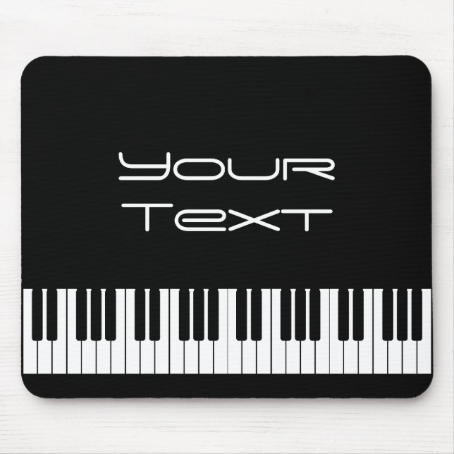Mousepad do teclado do Piano (Frente)