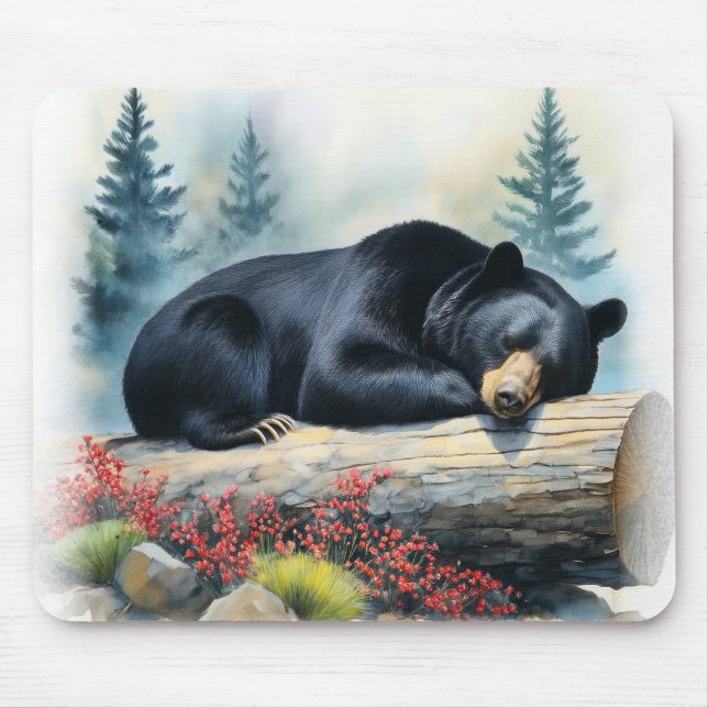 Mousepad do Urso Negro (Frente)