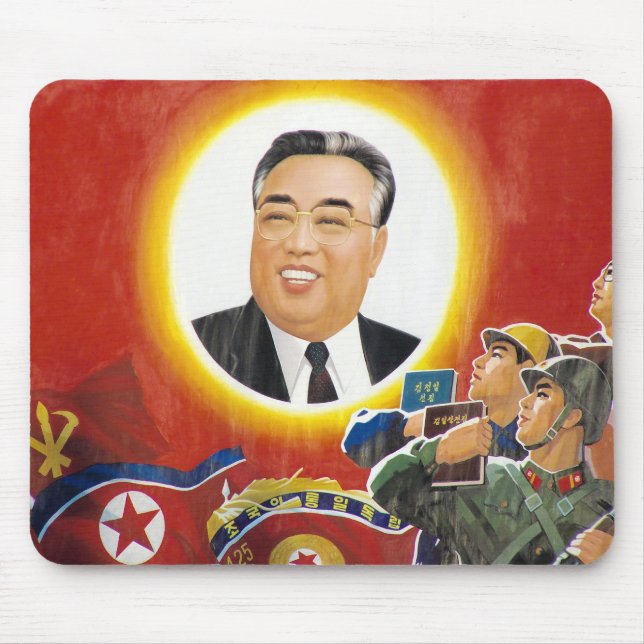 Mousepad do vermelho de Kim Il-sung (Frente)