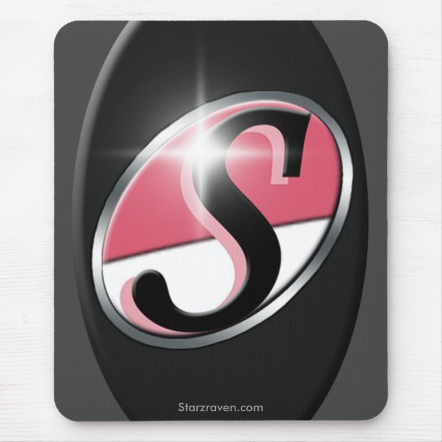Mousepad do vertical de Starzraven da assinatura (Frente)