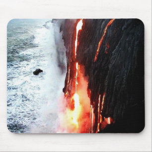 Mousepad do vulcão havaiano