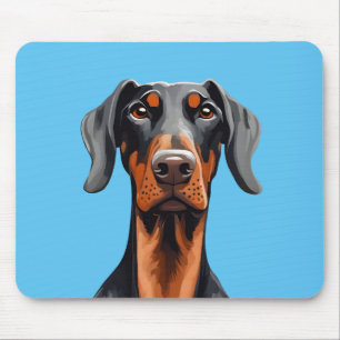 Mousepad Doberman