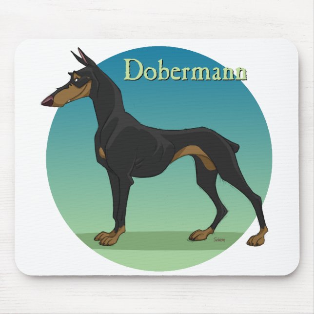 Mousepad dobermann (Frente)