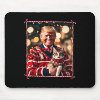 Mousepad Doce De Natal Engraçado Para Os Pássaros Gatos