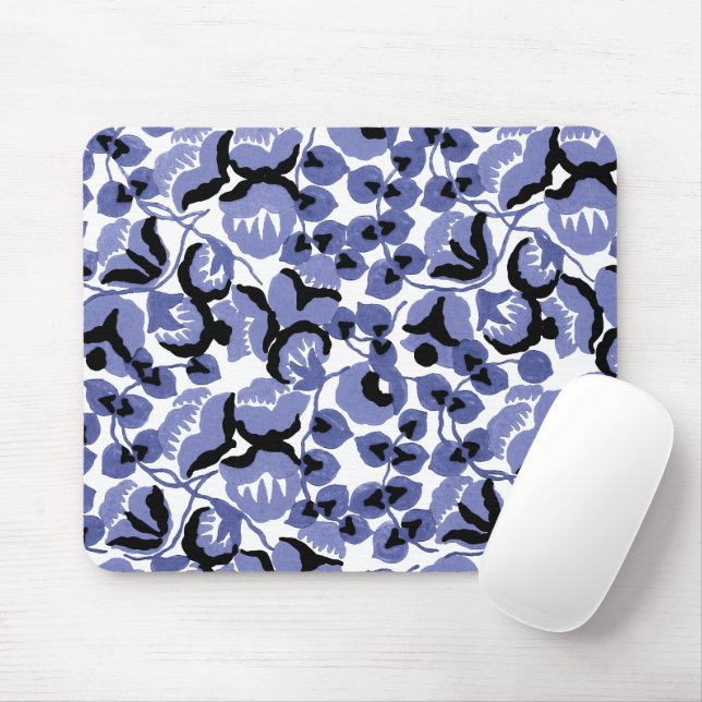 Mousepad Doce Ervilha (Periwinkle) Arte Refinada (Com mouse)