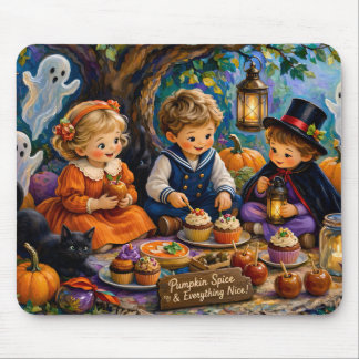 Mousepad DOCE HALLOWEEN ~ Crianças fantasmas guloseimas ~