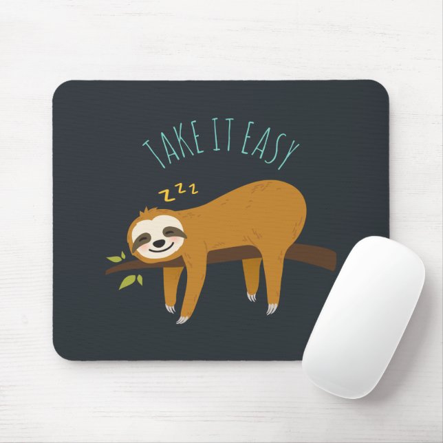 Mousepad Doce Namorando Lama "Tome Calma" (Com mouse)