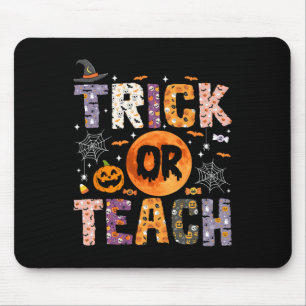 Mousepad Docente Ou Ensino Engraçados Professores Halloween