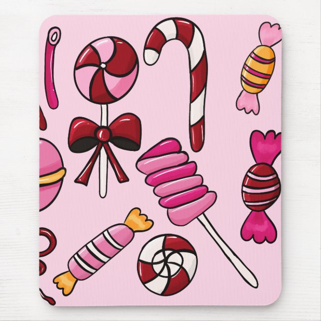 Mousepad Doces bonitos (Frente)