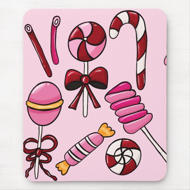 Mousepad Doces bonitos (Frente)