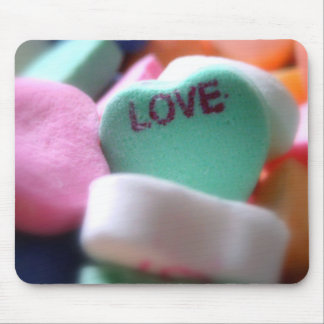 Mousepad Doces do coração do amor