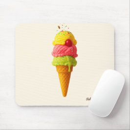 Mousepad Doces Scoops Personalizados Delight
