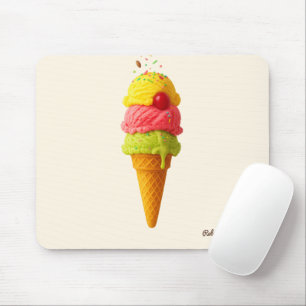 Mousepad Doces Scoops Personalizados Delight