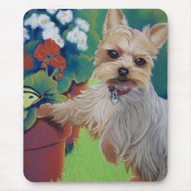Mousepad Doçura, Yorkie (Frente)