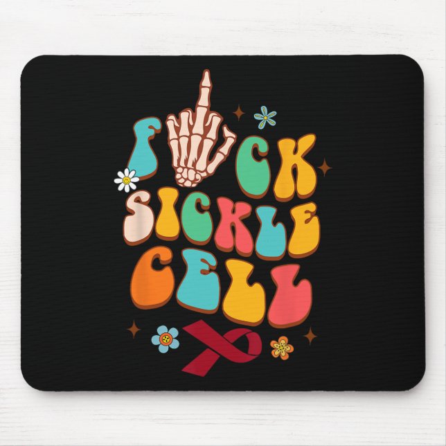 Mousepad Doença das Células Falsiformes Doença do Guerreiro (Frente)