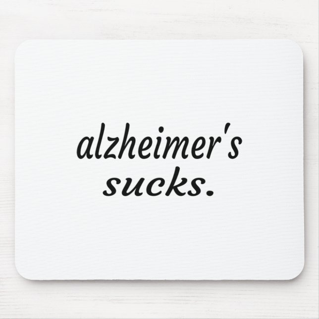 Mousepad Doença de Heimerheimer Demência de Heimerheimer (Frente)