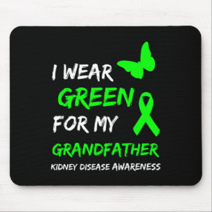 Mousepad Doença Renal Eu Visto Verde Para Minha Costela Do