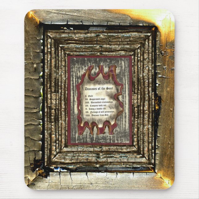 Mousepad Doenças da Alma (Frente)