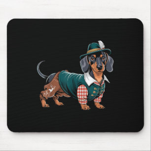 Mousepad Dog Dachshund Bavarian Weiner Sausado _5