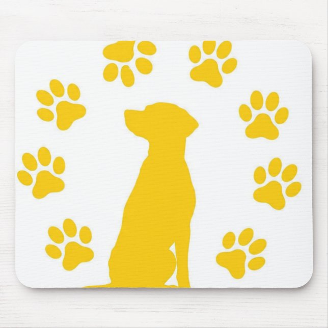Mousepad Dog seeting on (Frente)