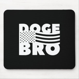 Mousepad Doge Bro Patriótico Americano Eficiência Trump