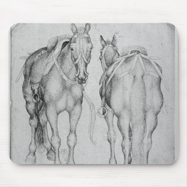 Mousepad Dois cavalos, o do álbum de Vallardi (Frente)
