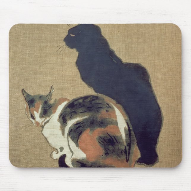Mousepad Dois gatos, 1894 (Frente)