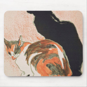 Mousepad Dois Gatos Por Theophile Alexandre Steinlen