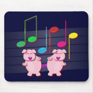 Mousepad Dois leitão bonitos