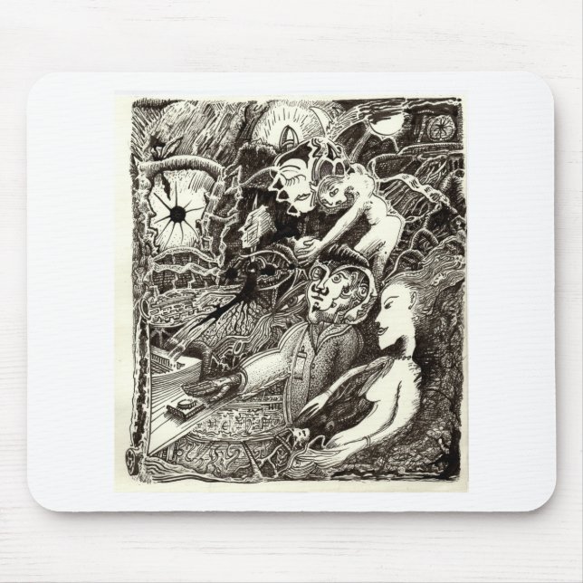 Mousepad Dois mundos (Frente)