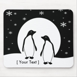 Mousepad Dois Pinguins