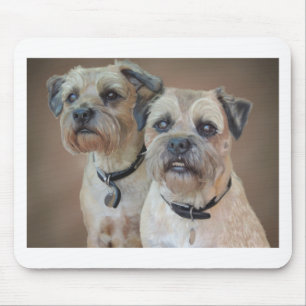 Mousepad Dois terrier de beira