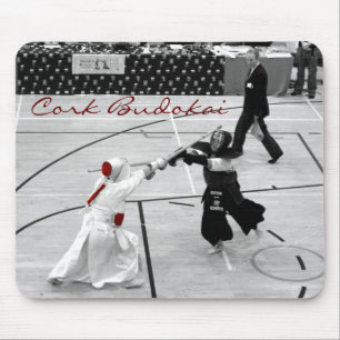 Mousepad Dojo do mousemat do kendo de Budokai da cortiça