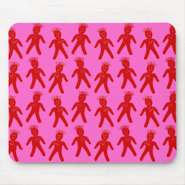 Mousepad Dolas do Voodoo Vermelho (Frente)