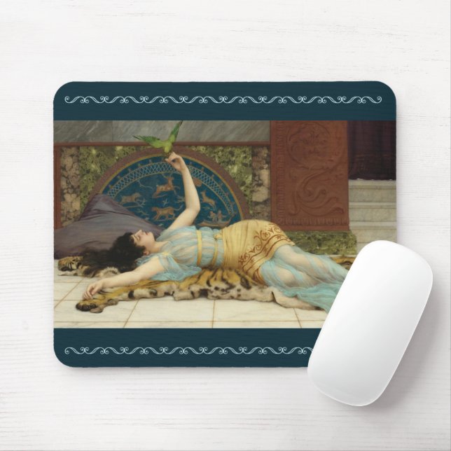 Mousepad Dolce Far Niente por John Godward (Com mouse)