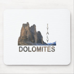 Mousepad Dolomitas Italianas Caminhando pelos Alpes