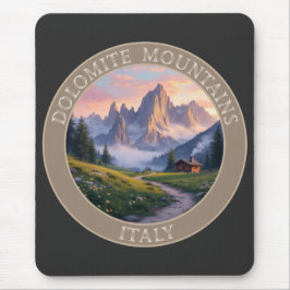 Mousepad Dolomite Mounates Itália
