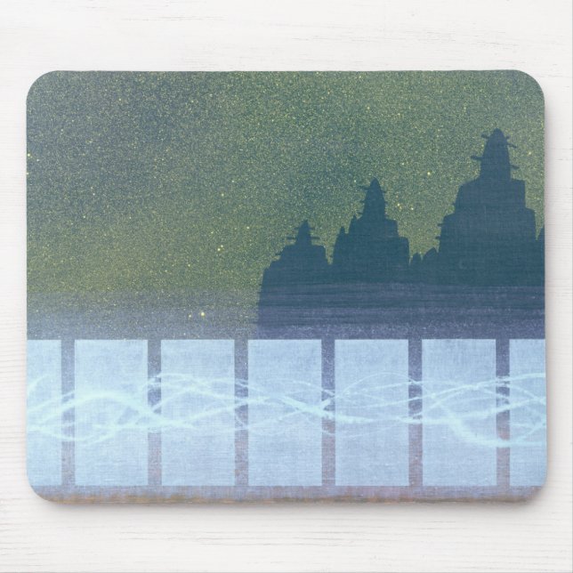 Mousepad Domingo à noite Djenne Mali (Frente)
