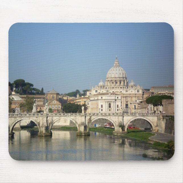 Mousepad Domingo de manhã em Roma (Frente)
