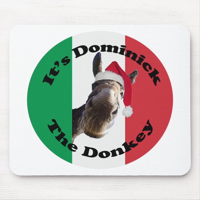 Mousepad dominick o asno (Frente)