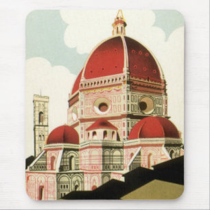 Mousepad Domo da igreja de Florença Firenze Italia das