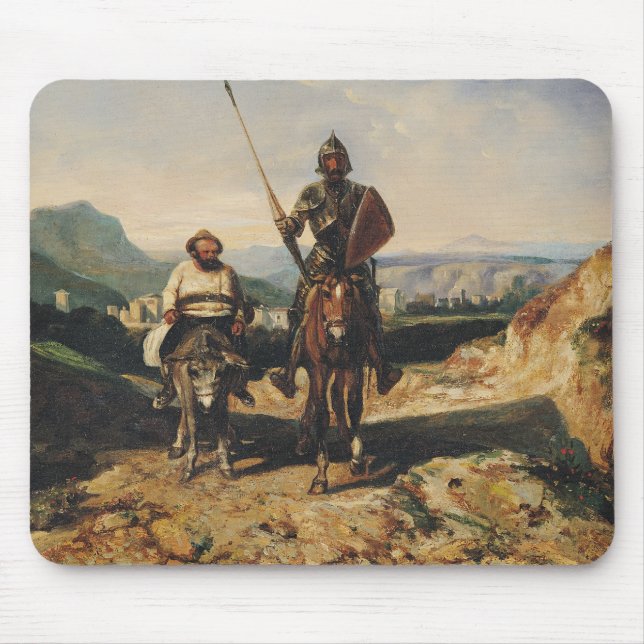 Mousepad Don Quixote e Sancho (Frente)